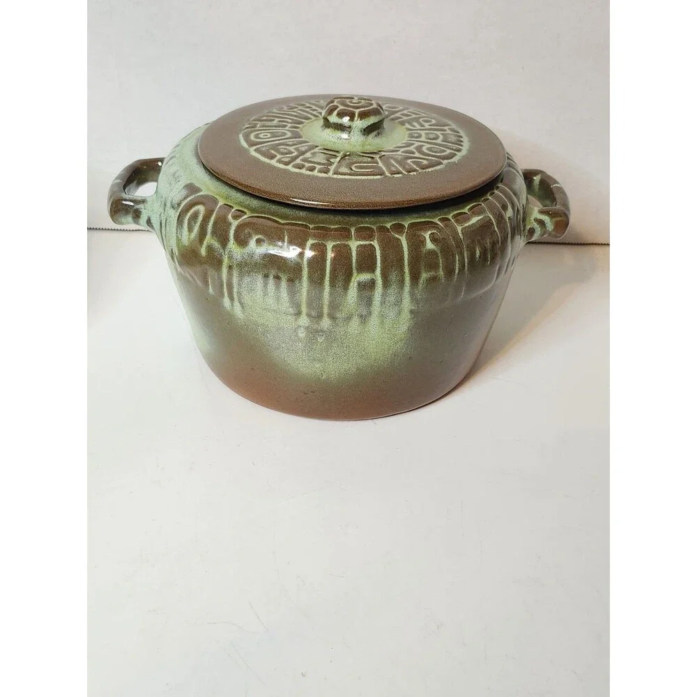 Frankoma 7w Lidded Casserole 2qt Pot Discontinued 6